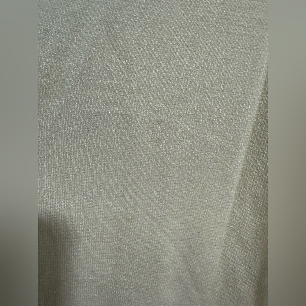 Zara Knit Cream & Black Trim Long Cardigan Gold Buttons Size S Minor Marks - Picture 3 of 4